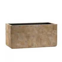 Esteras Fiberglas - Pflanzkübel Ulster Old Stone Braun