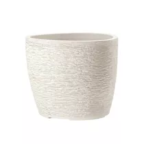 Esteras Fiberglas - Pflanzkübel Hawera Weiß