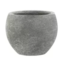 Esteras Fiberglas - Pflanzkübel Woodley Grau Old Stone