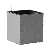 Emsa Casa Cosy - Pflanzkübel Würfel 30 x 30 x 31 cm, staubgrau Emsa Casa Cosy - Pflanzkübel Würfel 30 x 30 x 31 cm, staubgrau