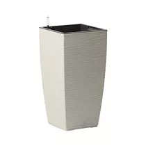 Emsa Casa Cosy - Pflanzsäule 30 x 30 x 58 cm, seidengrau