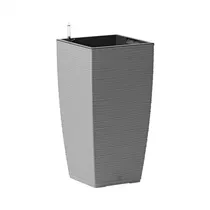 Emsa Casa Cosy - Pflanzsäule 30 x 30 x 58 cm, staubgrau