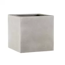 Esteras Fiberglas - Pflanzkübel Lisburn Warm Concrete