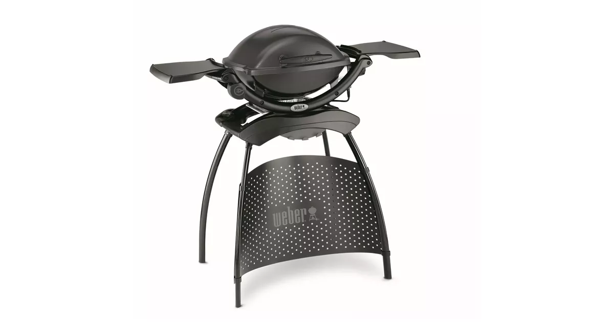 Weber Elektrogrill Q 1400 Stand - Dunkelgrau