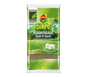 Compo - Rasensamen Spiel & Sport 4kg für 200qm