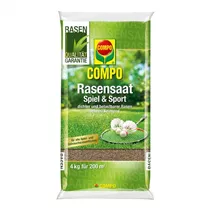 Compo - Rasensamen Spiel & Sport 4kg für 200qm Compo - Rasensamen Spiel & Sport 4kg für 200qm