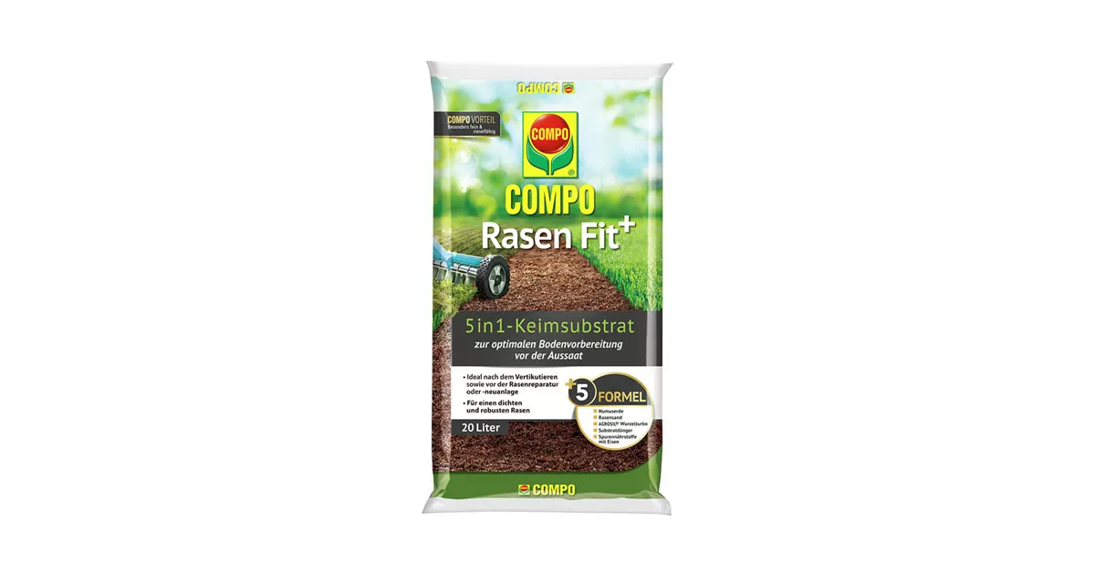 Compo Rasen Fit+ 5in1 Keimsubstrat - Mauk Gartenwelt
