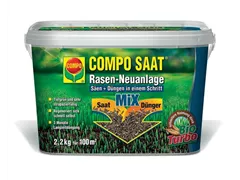 Compo - Rasen Neuanlage Mix Samen und Dünger 2,2kg Compo - Rasen Neuanlage Mix Samen und Dünger 2,2kg