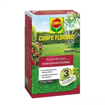 Compo Floranid - Rasendünger mit Unkrautvernichter 1,5kg für 50qm Compo Floranid - Rasendünger mit Unkrautvernichter 1,5kg für 50qm