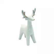 MAXPHIL living - Rentierdeko stehend, weiß