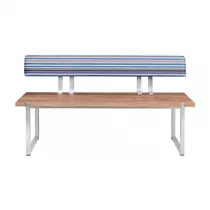 Zebra - Rückenkissen für Bank Quadux