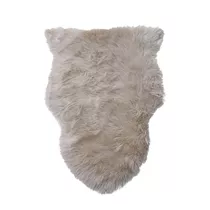 MAXPHIL living - Schaffellimitat 65 x 90 - Aschgrau