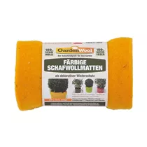 GardenWool - Schafswolle - Winterschutzmatte Orange 200 x 20 cm