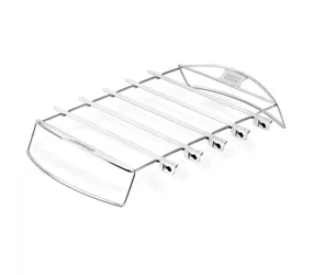 Weber - Schaschlik-Set Edelstahlgestell Edelstahlspieße (5 Stück) Weber - Schaschlik-Set Edelstahlgestell Edelstahlspieße (5 Stück)