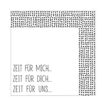Räder Zeit für mich - Serviette, Zeit für mich, für dich Räder Zeit für mich - Serviette, Zeit für mich, für dich