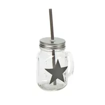Trinkglas - Special Edition Star, grau