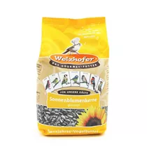 Welzhofer Ganzjahres-Vogelfutter - Sonnenblumenkerne gestreift 1 kg