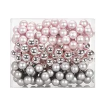 Inge's Christmas Decor - Spiegelbeeren 2 cm, Glas, 144 Stk., Soft Simplicity