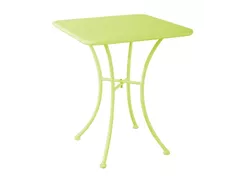 MAXPHIL living - Stahltisch quatratisch Grün MAXPHIL living - Stahltisch quatratisch Grün