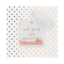 Räder - Streugut Karte Viel Glück zum Geburtstag