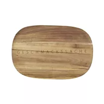 Räder Poesie et Table - Tablett Geschmackssache aus Akazienholz