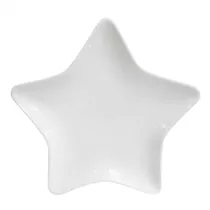 MAXPHIL living - Teller Stern Weiß