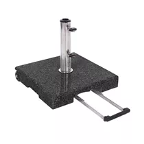 Doppler - Trolley Granitsockel ca. 50 kg, mit Rollen, Farbe schwarz Doppler - Trolley Granitsockel ca. 50 kg, mit Rollen, Farbe schwarz