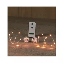 Led B.O. Teelichter - Unterwasser 10Led mit Fernbedienung warmweiß