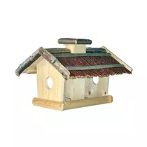 Kleiber Gartenprodukte - Vogelfutterhaus mit Silo und Weidendach