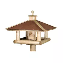 Kleiber Gartenprodukte - Vogelfutterhaus Silohaus im Bungalowstil