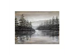 MAXPHIL living - Wandbild Natur auf Holz MAXPHIL living - Wandbild Natur auf Holz