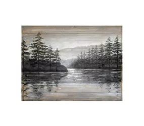 MAXPHIL living - Wandbild Natur auf Holz