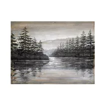 MAXPHIL living - Wandbild Natur auf Holz MAXPHIL living - Wandbild Natur auf Holz