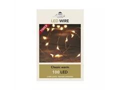 LED Lichterkette - Wire Kupferdraht 100L / 5M classic warm für Innen LED Lichterkette - Wire Kupferdraht 100L / 5M classic warm für Innen
