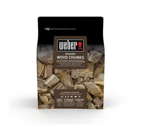 Weber - Wood Chunks Hickory 1,5kg Weber - Wood Chunks Hickory 1,5kg