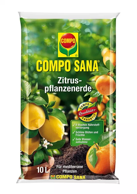 Compo Sana Zitruspflanzenerde 10L - Mauk Gartenwelt