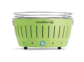 LotusGrill - XL rauchfreier Holzkohlegrill - Limettengrün