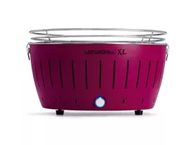 LotusGrill - XL rauchfreier Holzkohlegrill - Pflaumenlila