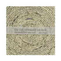 Räder - Flechtkarte Die Zeit