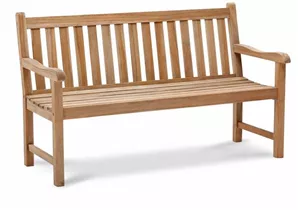 Best - Freizeitmöbel Teak-Bank Moretti 180 Grey-wash