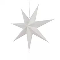 Kaemingk - FSC-Papier Sternlampe mit Fassung und Stecker