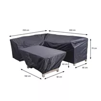 Garden Impressions - Coverit Schutzhülle Lounge/Dining 293/233x90x70, 162x92x63 Garden Impressions - Coverit Schutzhülle Lounge/Dining 293/233x90x70, 162x92x63