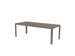 Lesli Living - Gartentisch Imatry 220x100x74 cm Aluminium / Keramik beige Lesli Living - Gartentisch Imatry 220x100x74 cm Aluminium / Keramik beige