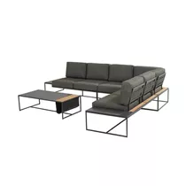 4 Seasons Outdoor - Loungegruppe Patio, 5-teilig