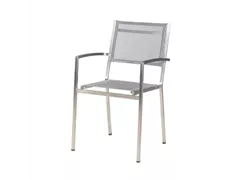 4 Seasons Outdoor - Plaza Stapelstuhl soft grey 4 Seasons Outdoor - Plaza Stapelstuhl soft grey