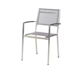 4 Seasons Outdoor - Plaza Stapelstuhl soft grey 4 Seasons Outdoor - Plaza Stapelstuhl soft grey