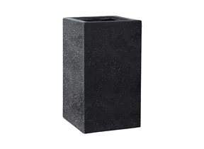 Esteras Fiberglas - Pflanzkübel Deventer Schwarz