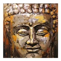 MAXPHIL living - Bild Buddha 80x80x7cm