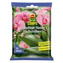 Compo - Blattpflege-Tücher für Orchideen 10 Stück
