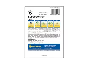 Kiepenkerl Saatgut - Buschbohne Negra Kiepenkerl Saatgut - Buschbohne Negra